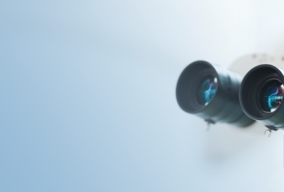 Microscope dental treatment